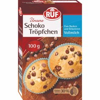 Ruf Schoko TröPfchen Zum Backen Und Dekorieren 100G Packung