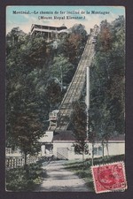 Postcard, CANADA, Montreal, Mount Royal Elevator