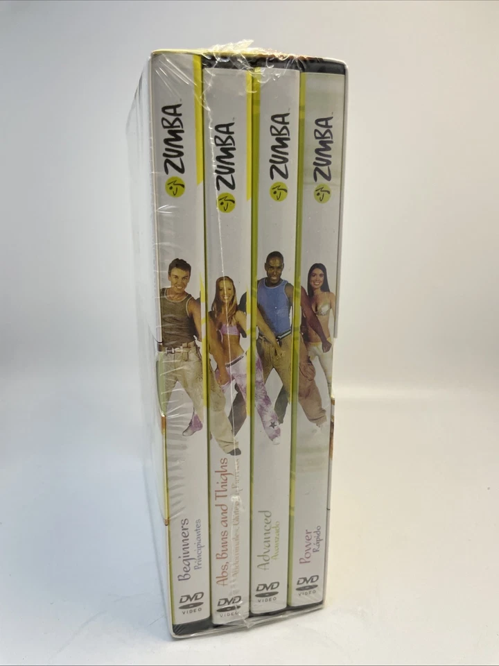 All New Zumba Fitness DVD Boxset X4 Dvds Dance Fitness - Image 2 of 4