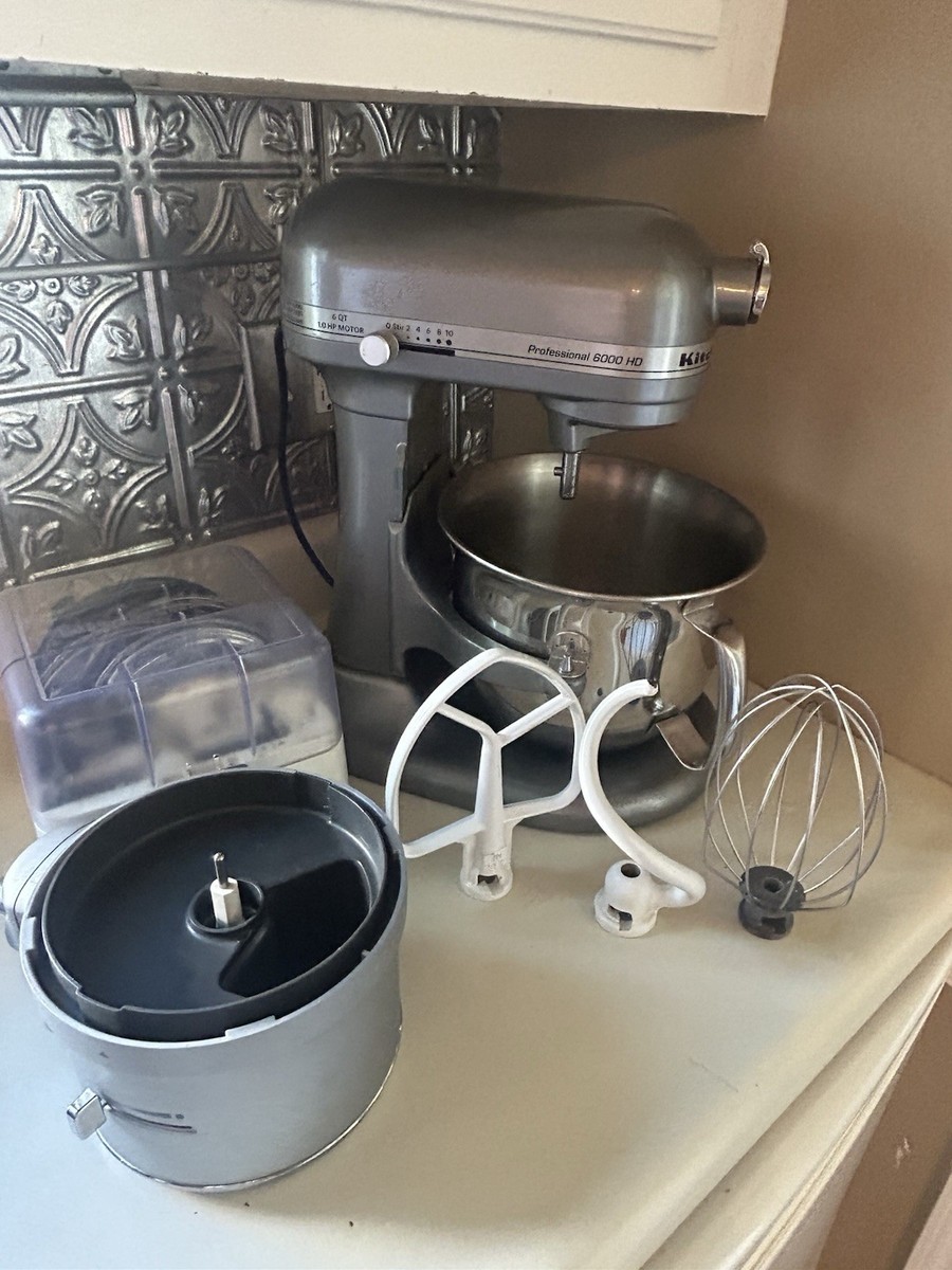 プロフェッショナル 6000HD KitchenAid KitchenAid Stand Mixer Professional 6000 HD Bowl-lift Silver