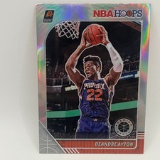 2019-20 Panini Hoops Premium Stock Silver Prizm Deandre Ayton #150 PHO