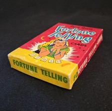 Gypsy Queen Fortune Telling Card Game Original Box Instructions Fairchild Vtg