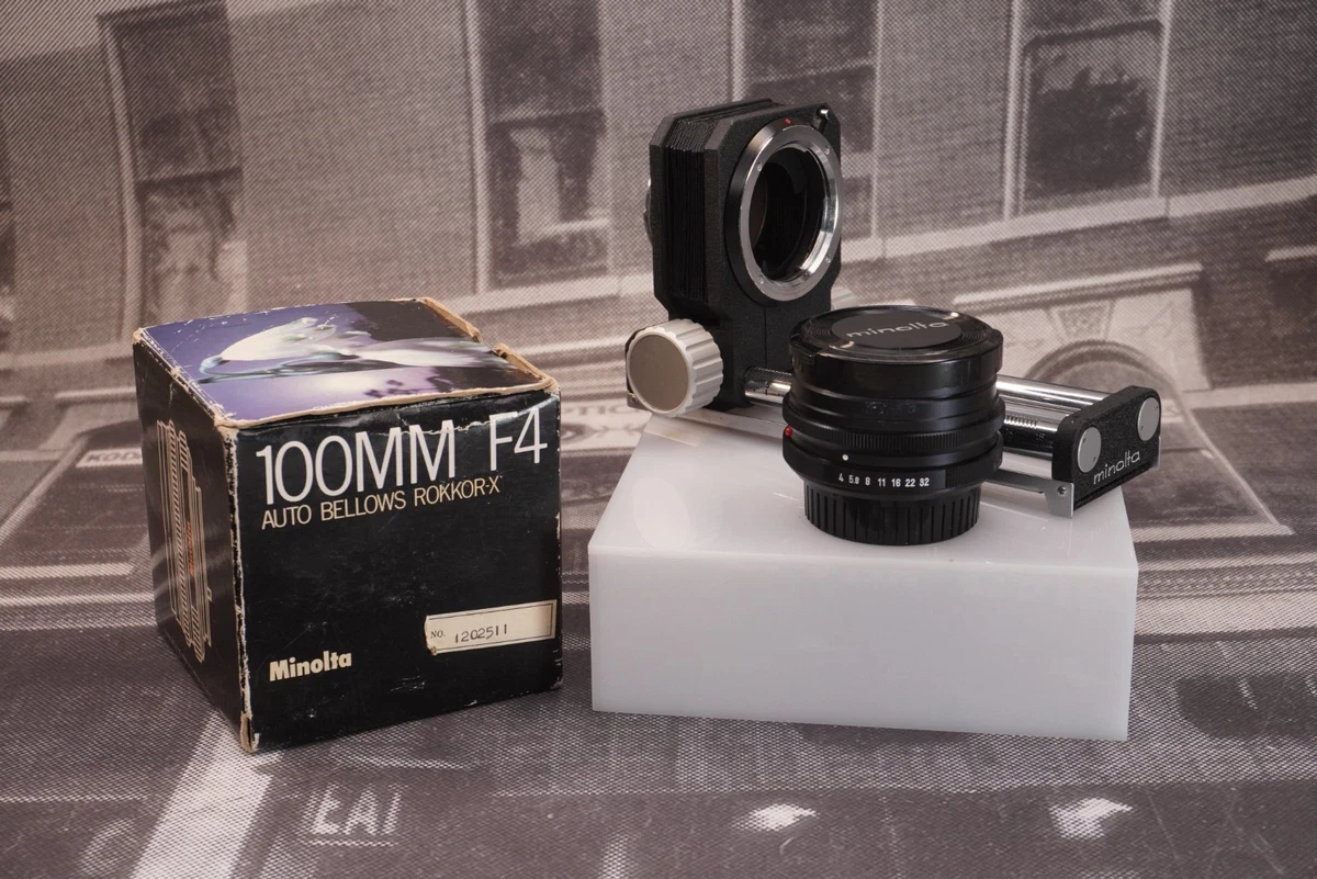 Minolta MD Macro/Close Up Camera Lenses 100mm Focal for sale | eBay