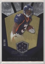 2008 Icons Rookie Brilliance Rainbow Gold Jerseys 60/99 Eddie Royal #RB31 l8x