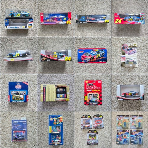 Jeff Gordon 1:24 1:64 Dupont Diecast & Collectables Winners Circle Vintage Set