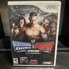 WWE SmackDown vs. Raw 2010 Featuring ECW (Nintendo Wii, 2009) Cena Video Games