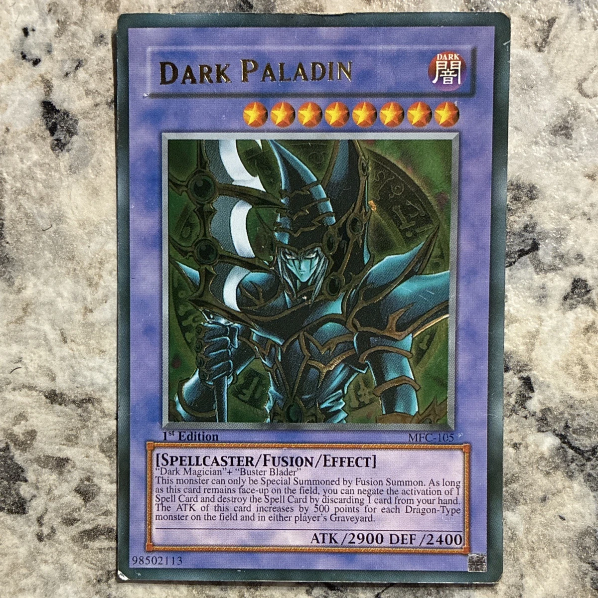 Dark Paladin Yu-Gi-Oh! TCG Ultra Rare Individual Collectible Card