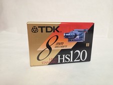 TDK MP Premium 8mm 120min Video Camcorder Cassette Tape P6-120HS 