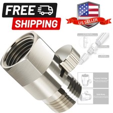 Brass Shower Flow Control Valve: Shower Head Shut Off ValveFemale and Male, W...