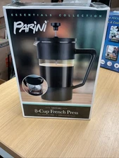 Parini Essential Collection 8-Cup French Press Coffee Tea Maker Stainless Steel