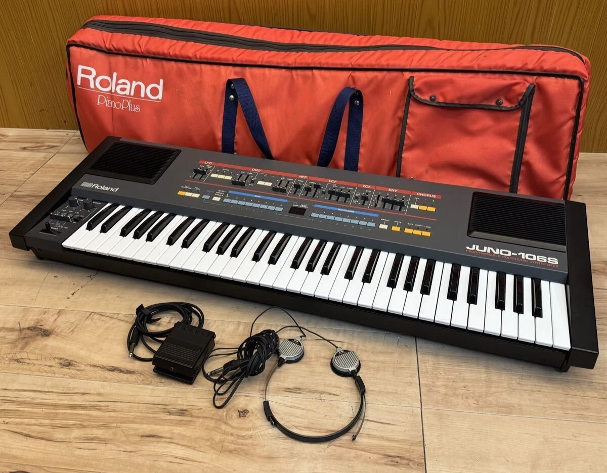Roland JUNO-106 61鍵 通電音出し確認 ジャンク 25+ Roland Juno 106 for sale | Updated Oct 2026