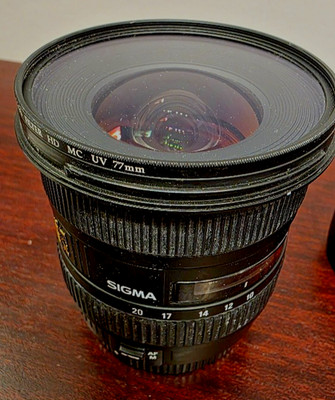 SIGMA Weitwinkelzoom 10-20mm F4-5.6 EX DC HSM AF für CANON