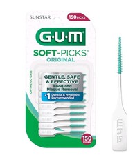 GUM Soft-Picks Original, Dentist Recommended Dental Picks, 150 Count