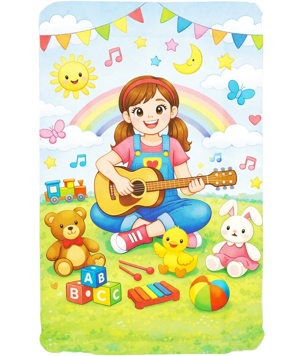 Baby Changing Mat – Miss Rosie – Padded Waterproof PVC