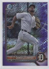 2022 Bowman Chrome Prospects Purple Shimmer Refractor /250 Roberto Campos 0z0v