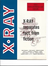 1963 AMC Rambler, American, and Ambassador X-Ray Dealer Sales Brochure, catalog