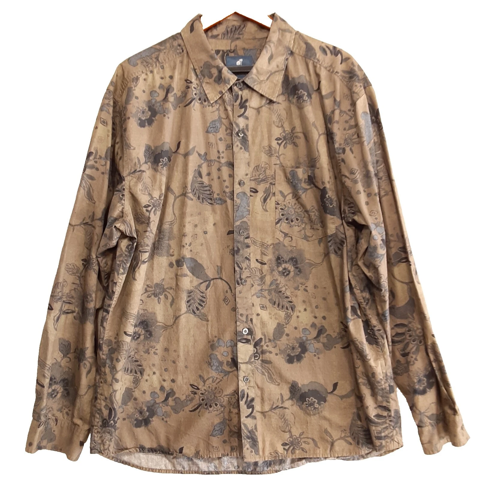 Camisas de vestir florales Caribbean Joe para hombre