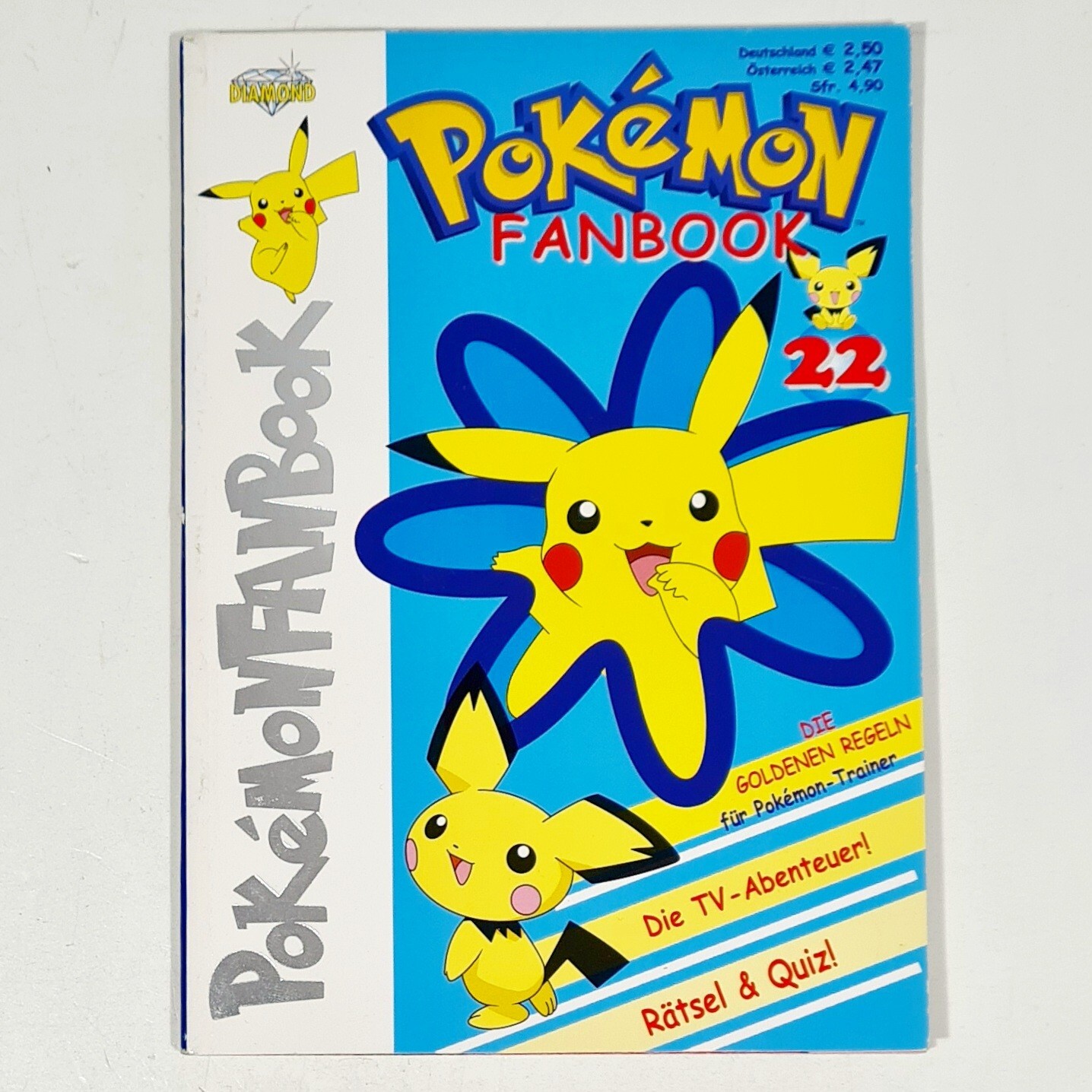 ©2002 Nintendo Game Freak Comic POKEMON FANBOOK #22 dt. Phanby Magby Heiteira