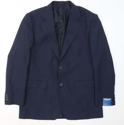 Chums Anzugjacke Herren blau Polyestermischung Größe 38