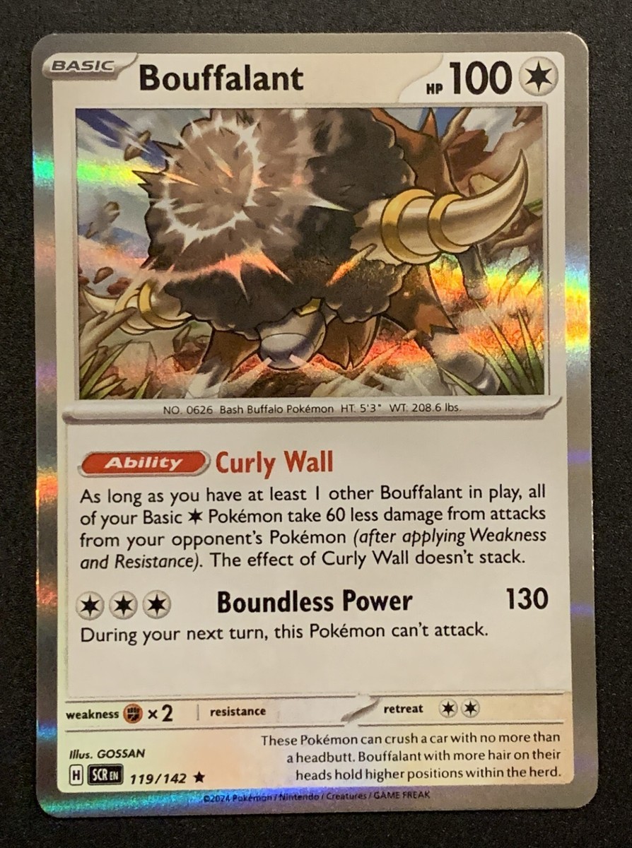bouffalant pokemon card value Bouffalant 133/187 Reverse Holo Pokeball sv8a Japanese – PokeChalet main image 0