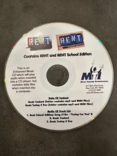 Rent & Rent School Edition MTI Enhanced Music CD