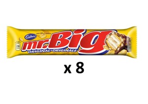 Cadbury Mr Big Chocolate Bar 60 G Pack Of 8 From Canada Ebay