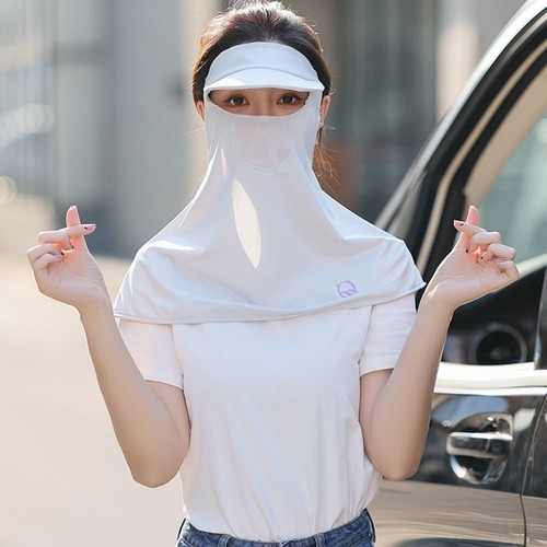 UV Protection Ice Silk Mask Dustproof UV Protection Veil Outdoor - Picture 10 of 17