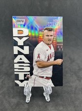 2022 Topps Stadium Club Chrome Mike Trout Dynasty Insert Card #2A 