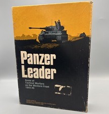 Panzer Leader - Seldom Played Unpunched Cards Complete Mostly Unpunched