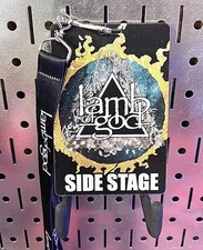 LAMB OF GOD Omens Tour otoño 2022 etapa lateral pase laminado *auténtico*