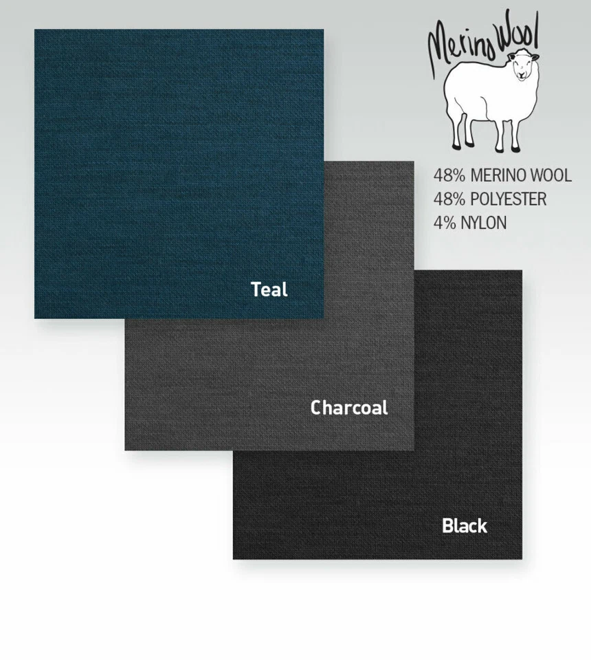 Aero Tech Merino Wool Beanie - Insulated Wool Skull Cap - Image 2 of 4