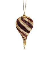Vintage Christmas Tree Ornament Velvet 7"