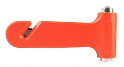 Lot of 3 Emergency Auto Window Glass Break Hammer with Seat Belt Cutter - NEW