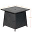 thumbnail 4  - Bali Outdoor Propane Fire Pit Patio Gas Table 28&#034; Square Fireplace 50,000BTU US