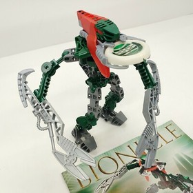 Lego Bionicle 8616 Vahki Vorzakh 100% Complete w/Instructions with Disk 2004