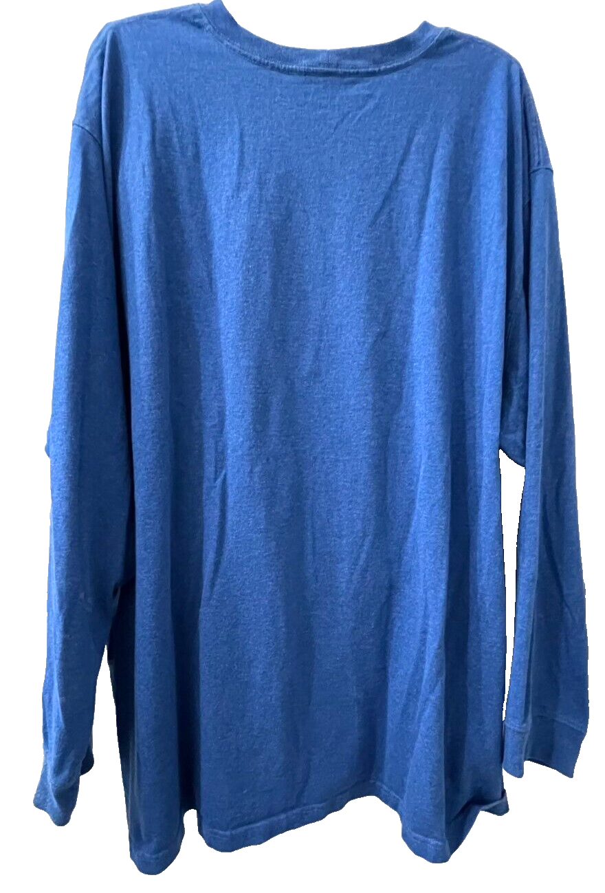 Carhartt Men's Loose Fit Heavyweight Long Logo Sleeve Pocket Shirt Size