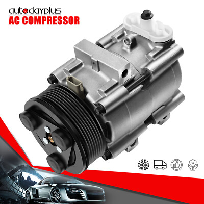 For 96-06 Ford Mustang 4.6L 2000 Ford Mustang 5.4L A/C AC Compressor and Clutch