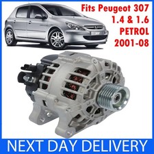 fits PEUGEOT 307 1.4 & 1.6 PETROL MODELS [YEARS 2000-2014] BRAND NEW ALTERNATOR