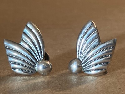 Sterling Silber Ohrringe Flügel Fee Pixie Schmetterling Danecraft Designer 925