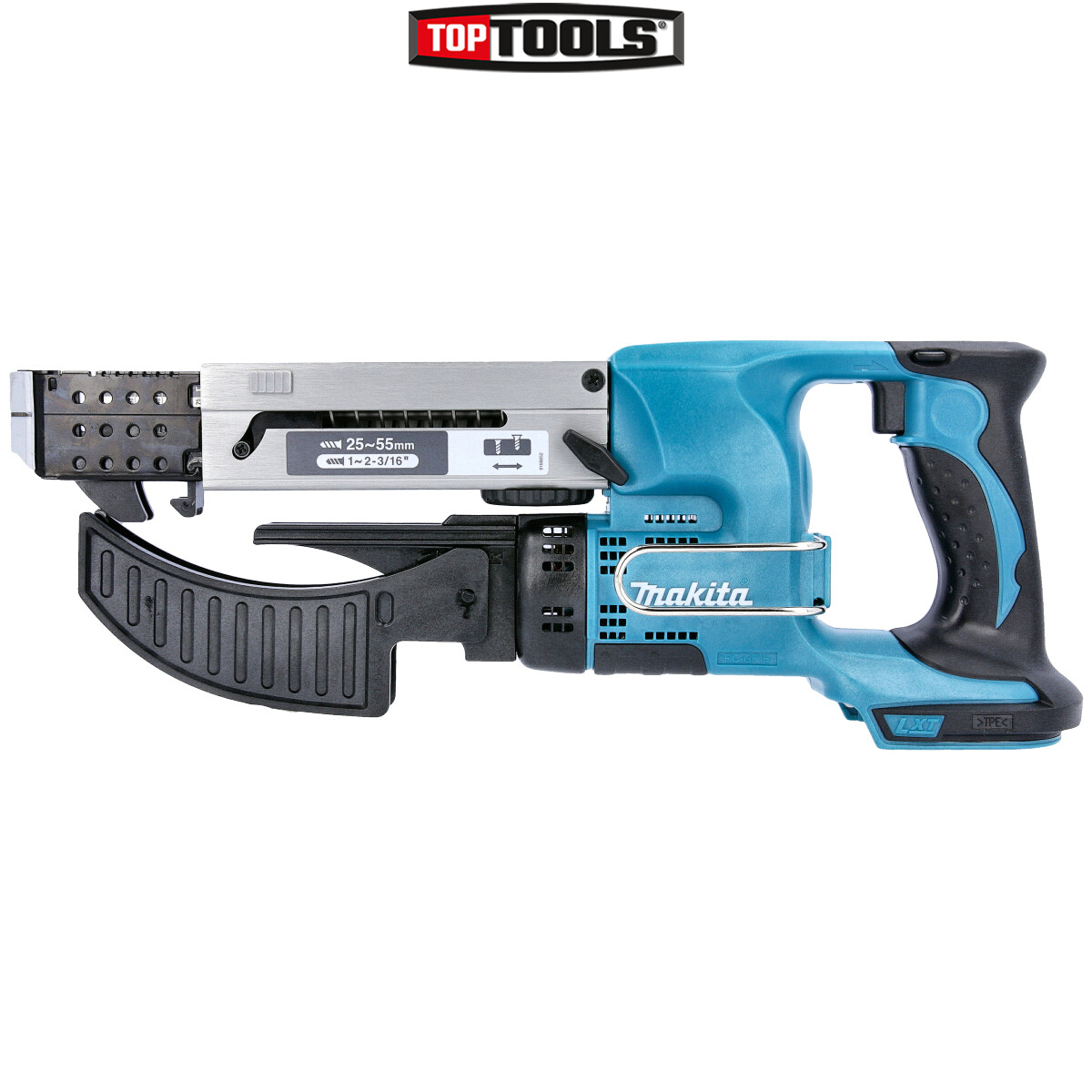 Makita DFR550 18V LXT 55mm Auto Feed Screwdriver With Type 3 Case & Inlay - Image 3