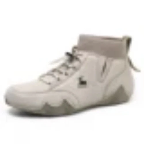 Men's Casual Shoes High Top Sneakers Fashion Loafers Walking Driving Ankle Boots - Picture 33 of 38