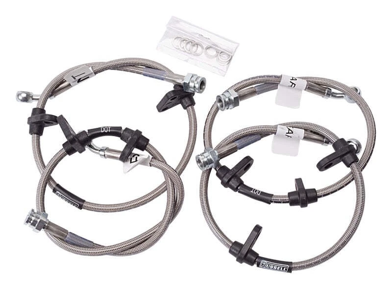 Russell Performance Fits 88-91 Honda Civic EX/ Si / CRX Si Brake Line Kit - Image 3 of 4