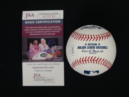 DICK GREEN SIGNED OML BASEBALL INSCRIBED "72, 73, 74 W.S. CHAMPS" - JSA COA - Picture 2 of 2