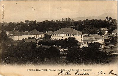 CPA PONT-de-BEAUVOISIN - Le College et le Convent des. (434546)