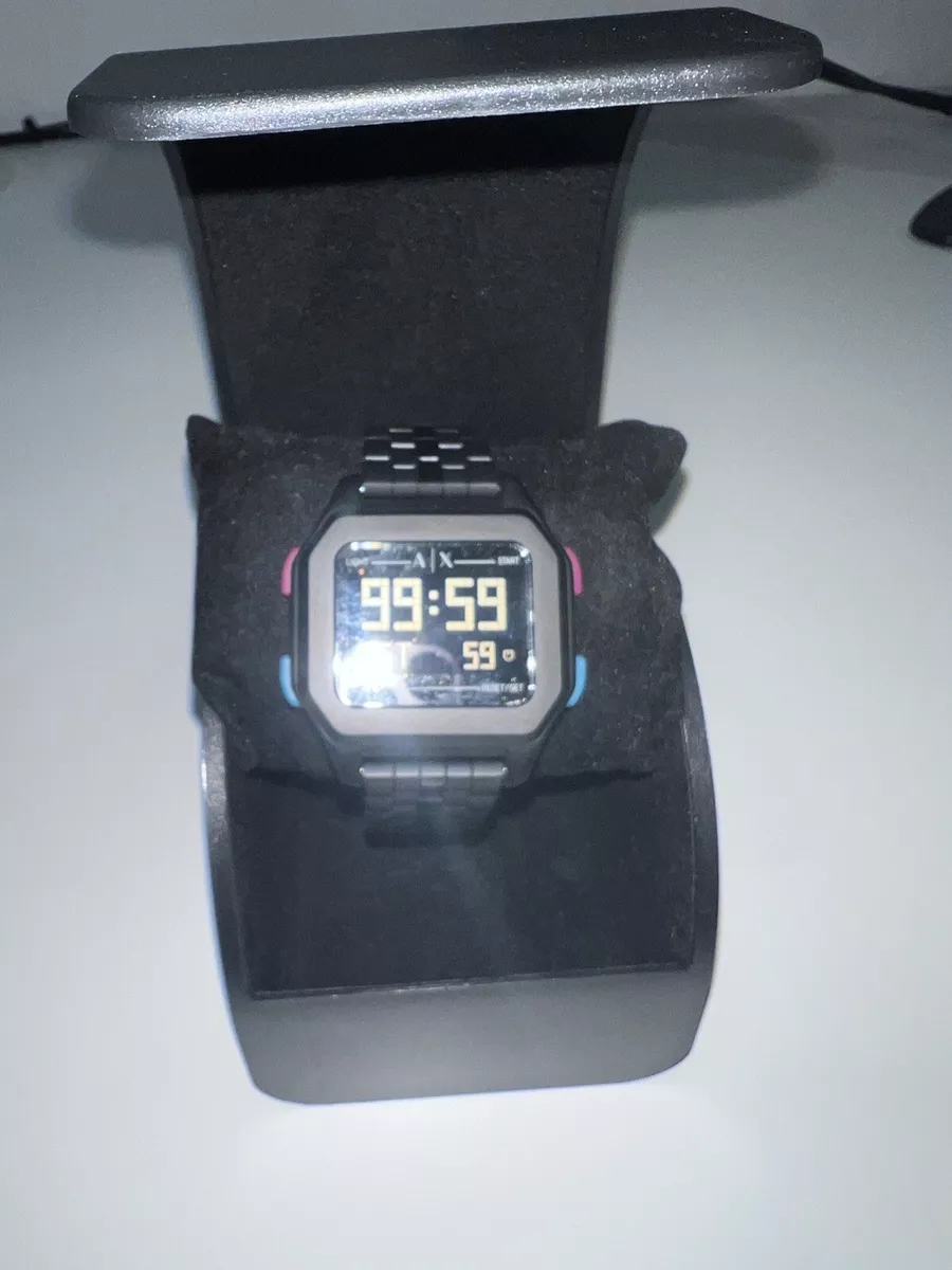 Armani exchange watch battery deals size