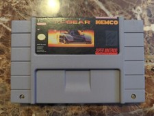 Top Gear - Nintendo - SNES - 1992 - Authentic - Cartridge Only
