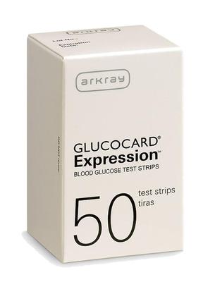 Arkray Glucocard Expression Blood Glucose Test Strips 50 Pack