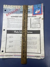 Chrysler Mastertech June 1993 release 7 Q&A Sheet alignment & suspension update