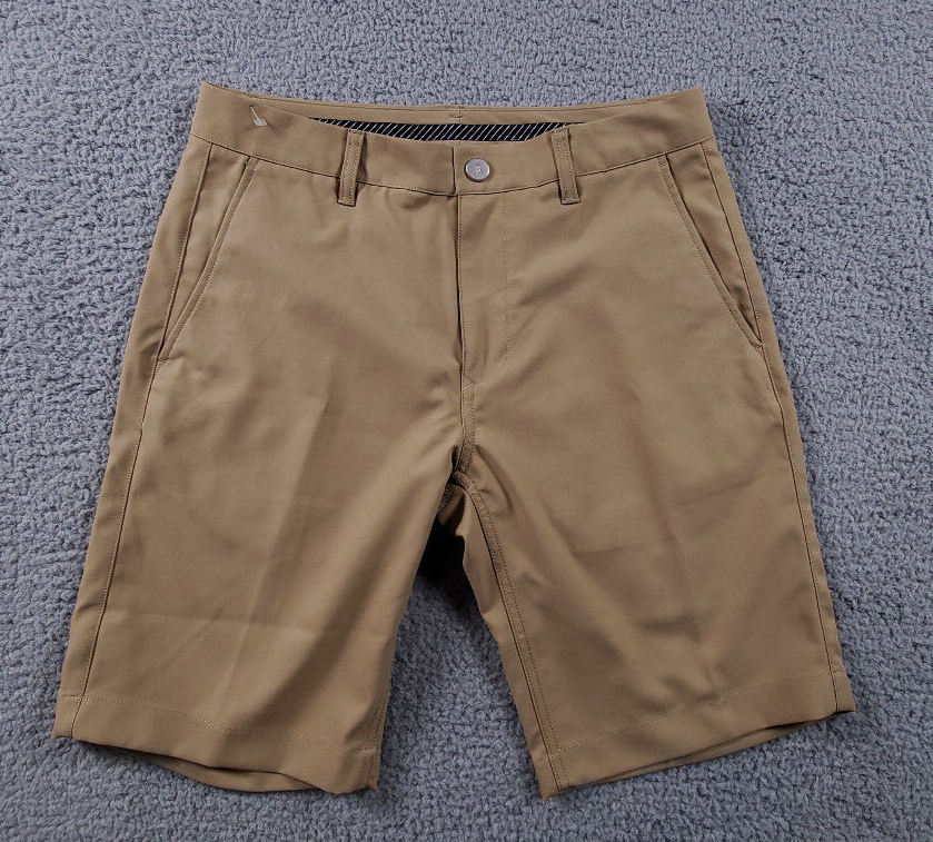 Bonobos Highland Golf Shorts Beige Khaki Chino Mens Sz 31x10 UPF 50 eBay
