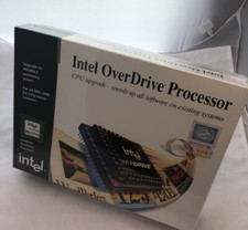 NUOVO 486 DX66 Retail BOX PROCESSORE INTEL DX2ODPR66 486 DX2 66Mhz OverDrive CPU